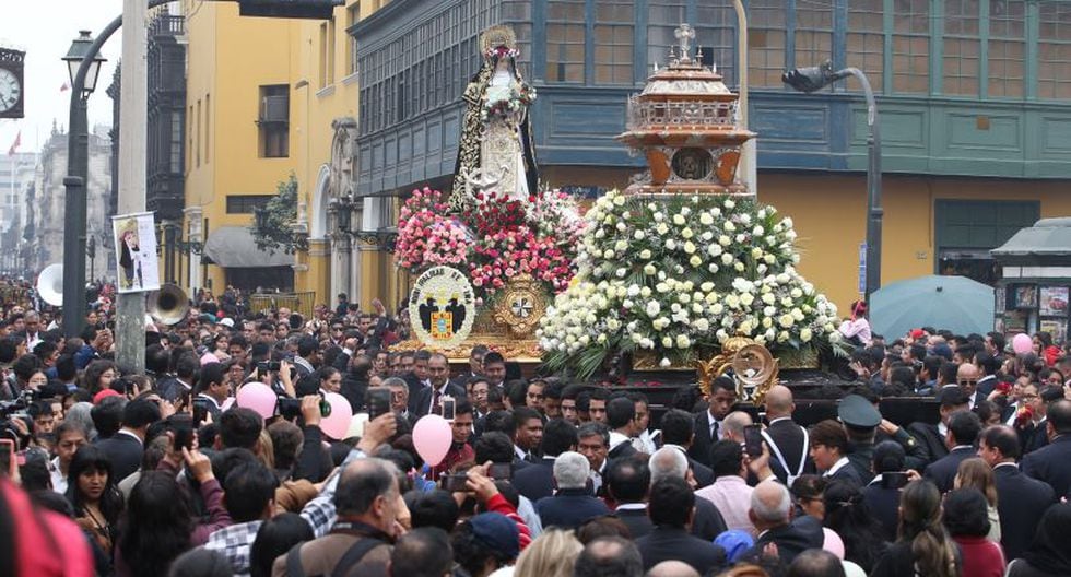 La procesión recorrerá varias calles del Centro de Lima. (El Comercio)