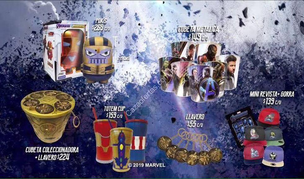 "Avengers: Endgame": Los increíbles productos que se venden en los cines del mundo