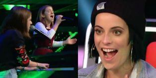 Dos hermanas cautivaron al jurado de La Voz Kids con su alucinante interpretación de "Creep" de Radiohead