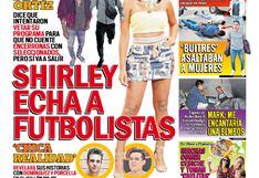 Shirley echa a futbolistas