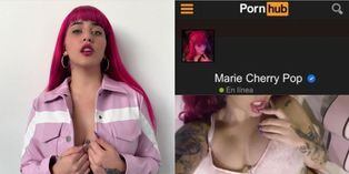 Marie Cherry Pop abrió su canal en PornHub y lanza primer video hot este viernes