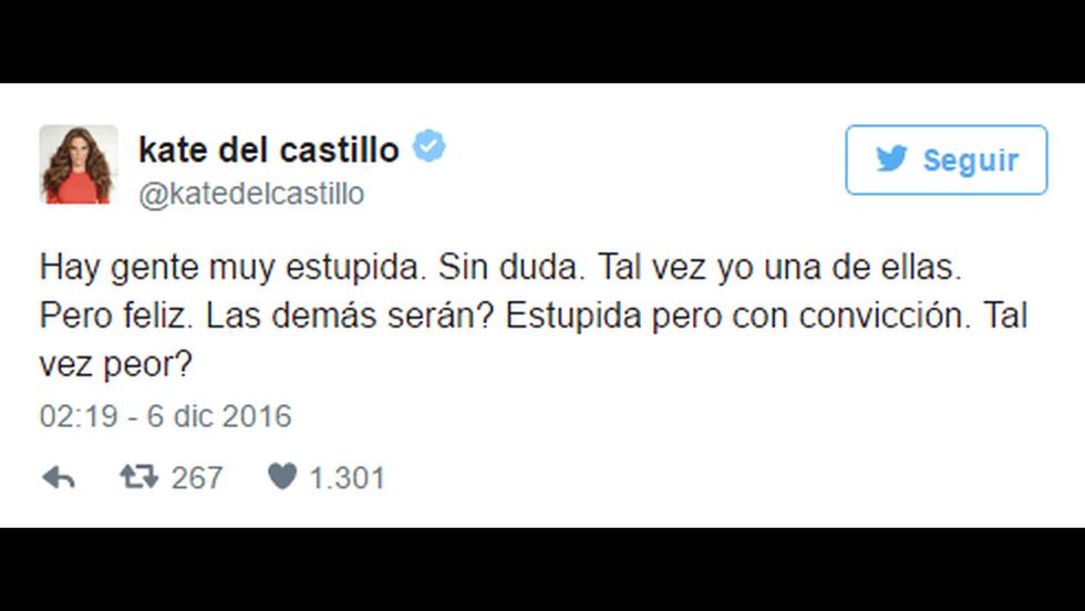 El extraño tuit de la actriz.