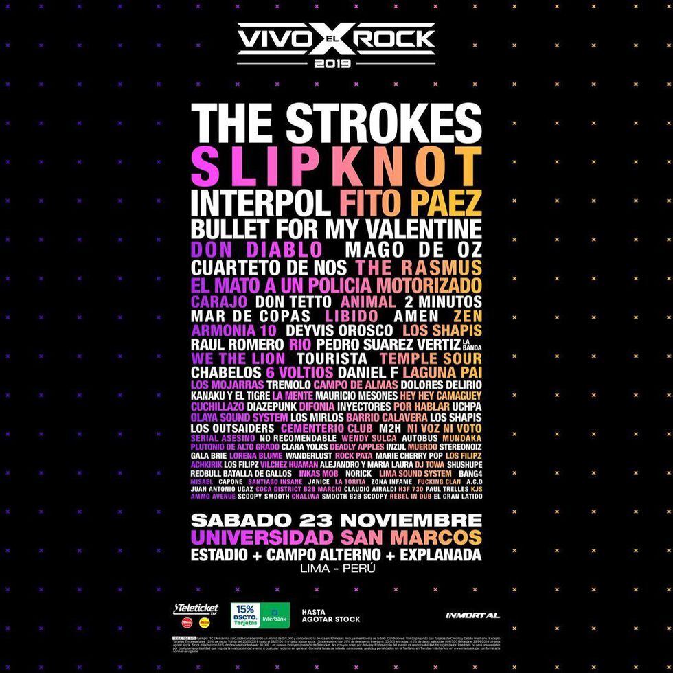 Copa Libertadores, ‘Vivo x el rock 9’, ‘Una noche de salsa 10’, Sebastián Yatra y todos los eventos de este sábado